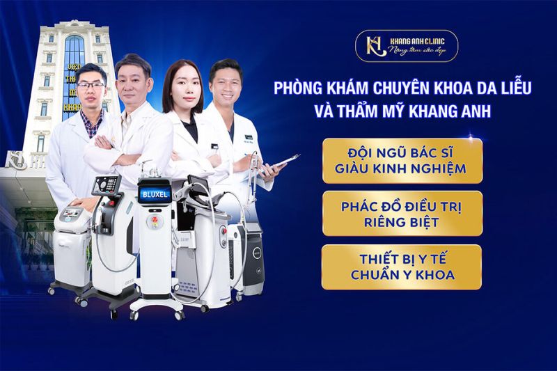 Phòng khám Chuyên khoa Da liễu Thẩm mỹ Khang Anh luôn đặt khách hàng lên hàng đầu để phục vụ và luôn mang đến công nghệ điều trị nám hiện đại