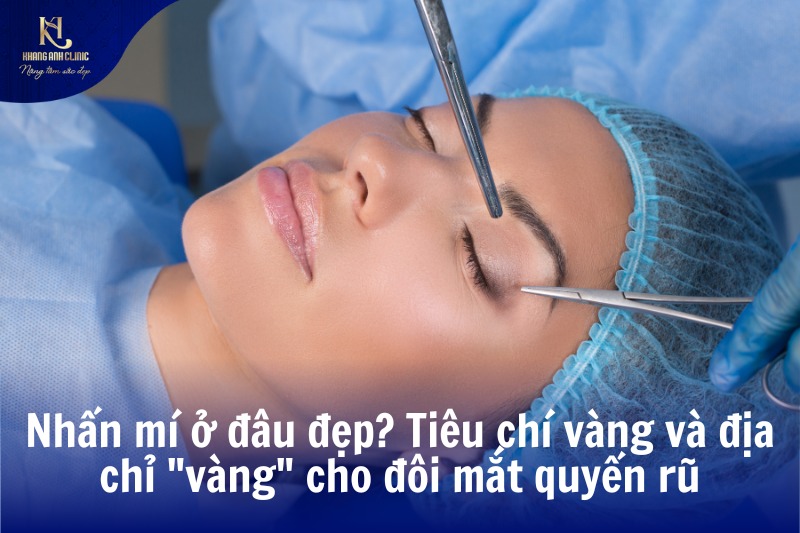 nhấn mí ở đâu đẹp