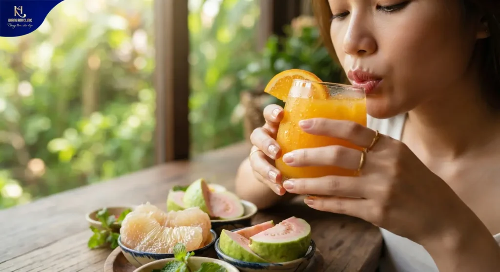 ăn gì để trị nám, ăn gì để hết tàn nhang trên mặt, cách trị nám từ bên trong, ăn gì để trị nám và tàn nhang, ăn gì trị nám da mặt, ăn gì trị nám tàn nhang, điều trị nám kiêng ăn gì
