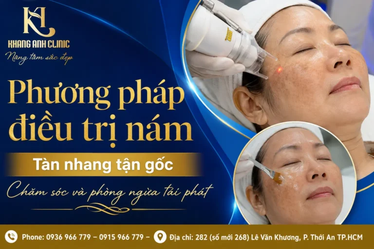 các phương pháp điều trị nám hiện nay, phương pháp điều trị nám tàn nhang, phương pháp trị nám tàn nhang, điều trị nám