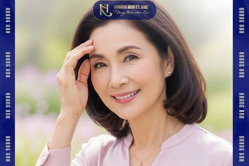 Hiệu quả căng da trán SMAS
