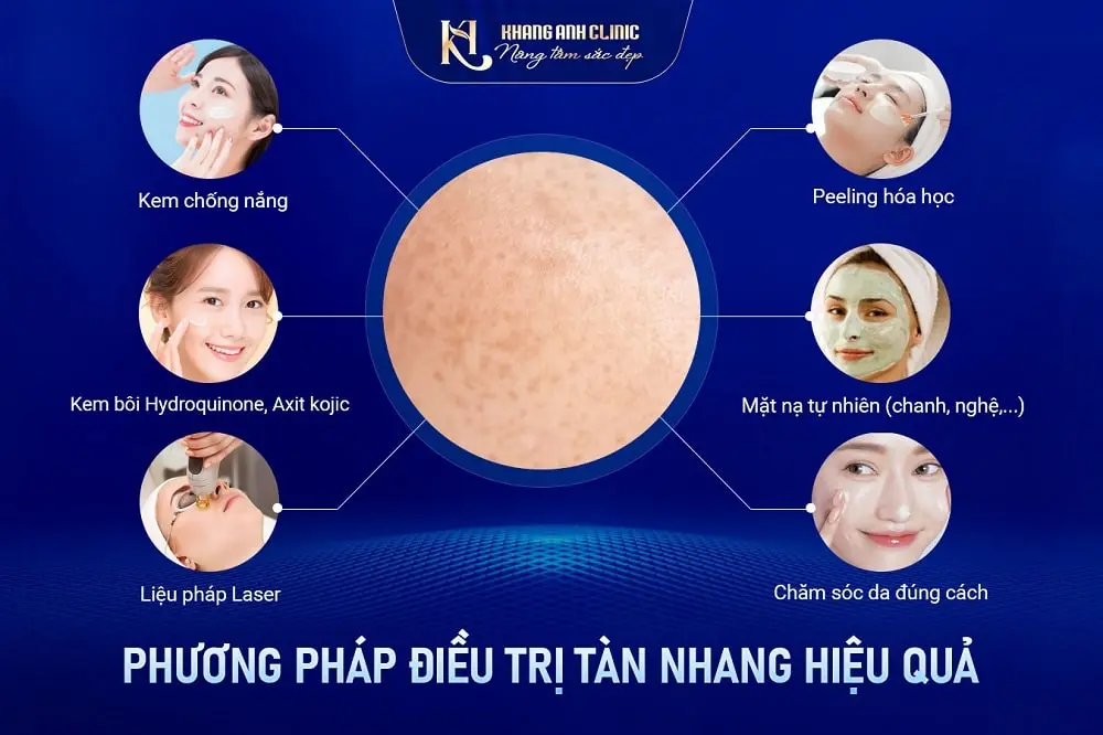 Phương pháp trị tàn nhang