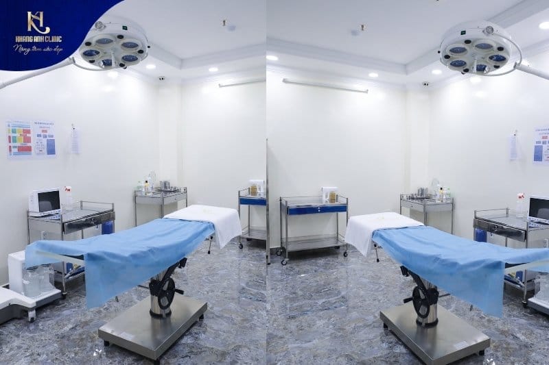 Phòng khám hiện đại, đảm bảo điều kiện vô trùng và an toàn