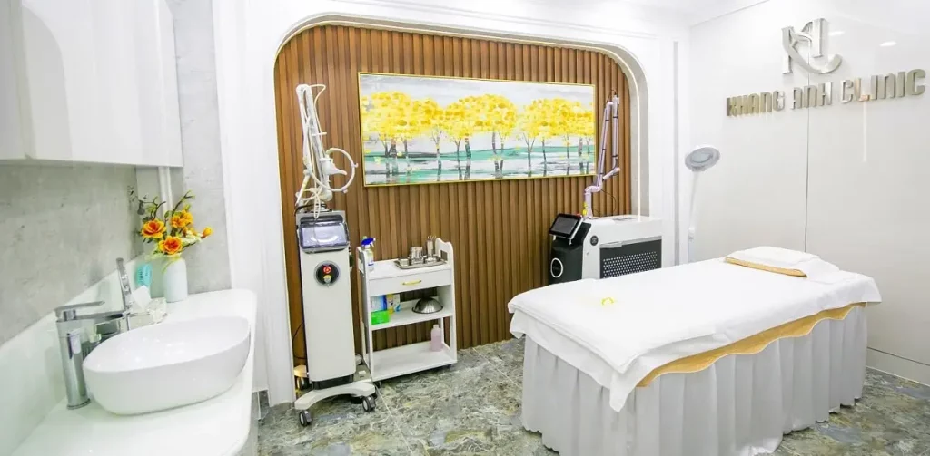 Cơ sở vật chất của Phòng khám Thẩm mỹ Khang Anh - phòng thủ thuật công nghệ cao