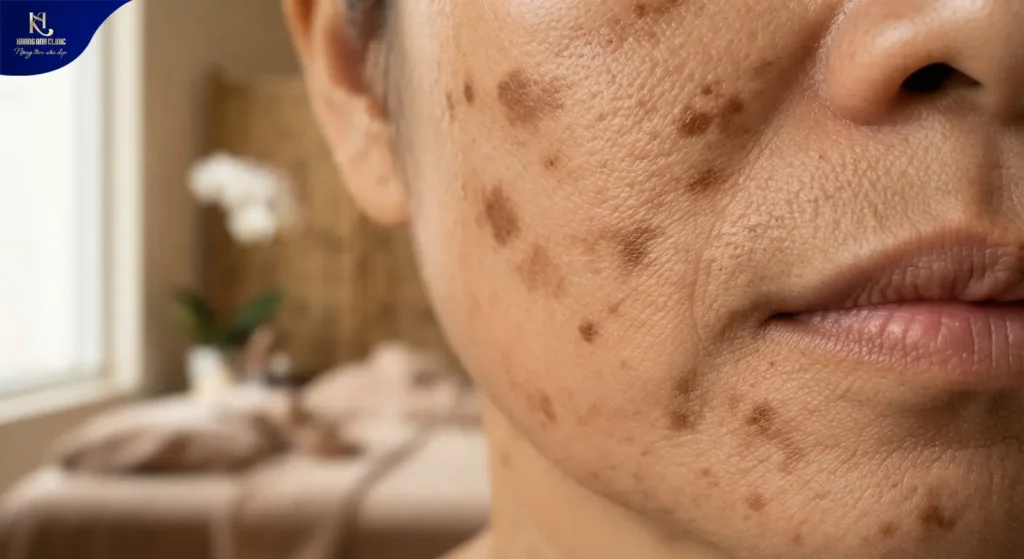điều trị nám chân sâu