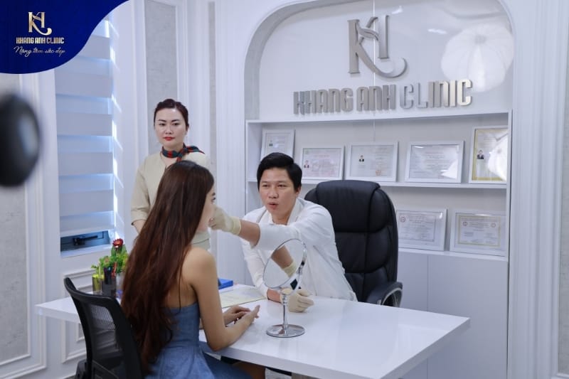 Quy trình thu gọn cánh mũi đảm bảo chuẩn y khoa tại Khang Anh
