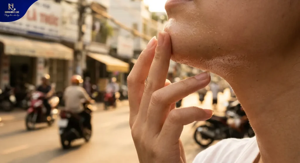 mụn ẩn