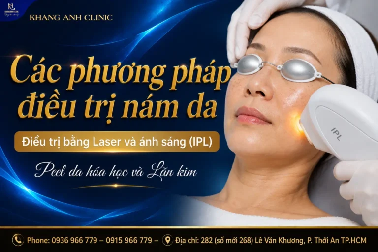 phương pháp điều trị nám, điều trị nám