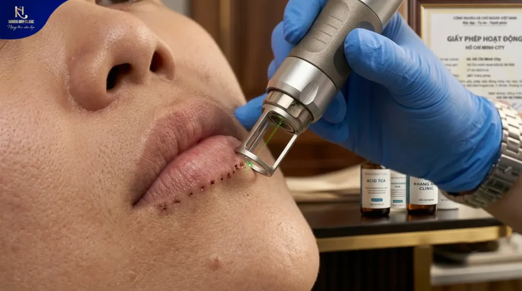 thâm mụn, mụn thâm, trị thâm mụn, bị thâm mụn nên làm gì