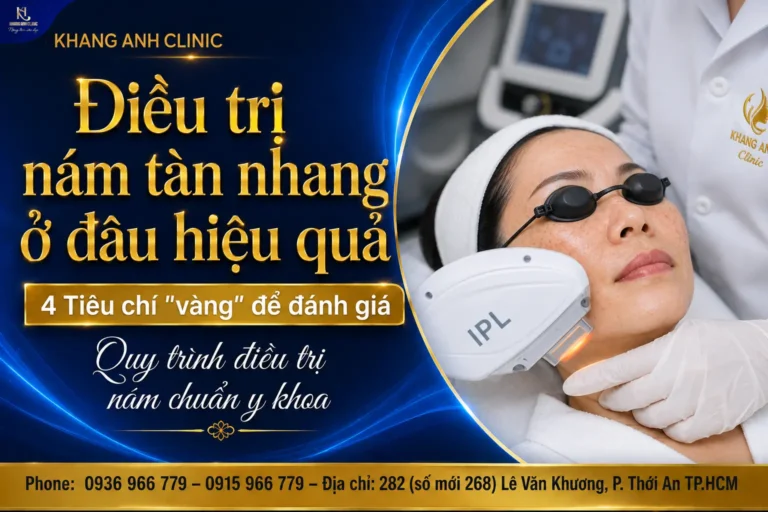 điều trị nám tàn nhang ở đâu hiệu quả, trị nám ở đâu tốt nhất