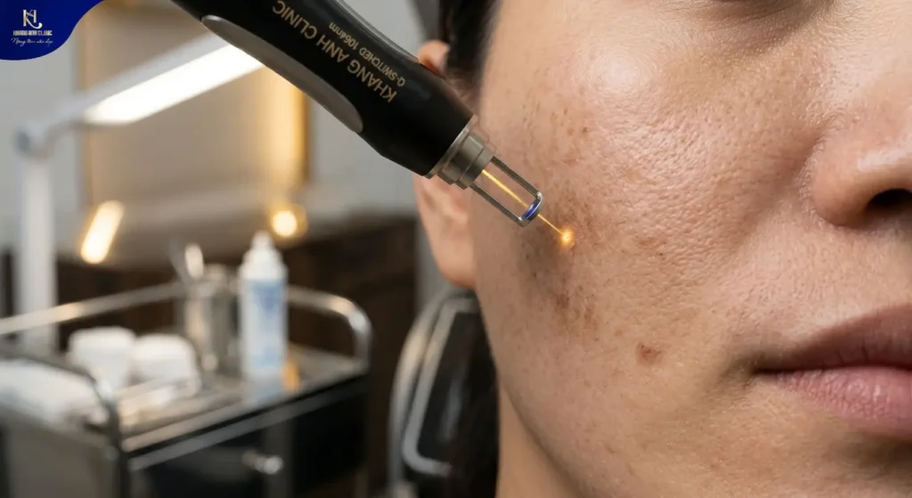 điều trị nám bằng laser toning, laser toning, laser toning là gì