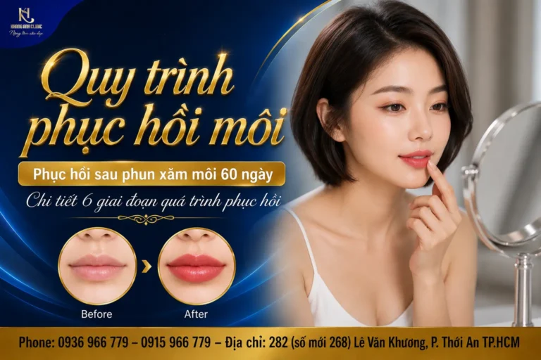 quy trình phục hồi môi, quy trình phục hồi môi sau phun xăm, quá trình phục hồi môi sau phun xăm, quy trình phục hồi môi sau khi phun xăm, quy trình môi sau phun xăm