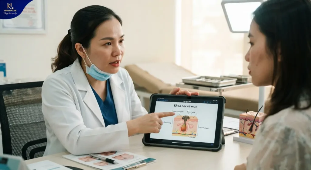 4 loại thuốc trị mụn bác sĩ khuyên dùng, thuốc trị mụn