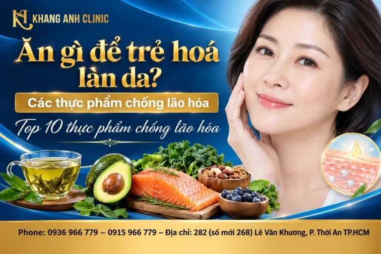 Ăn gì để trẻ hoá làn da