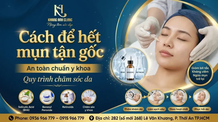 làm sao để hết mụn, cách hết mụn, cách để hết mụn
