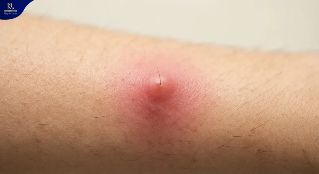 cách điều trị mụn nhọt, hình ảnh mụn nhọt