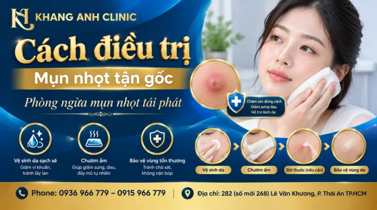 cách điều trị mụn nhọt, hình ảnh mụn nhọt