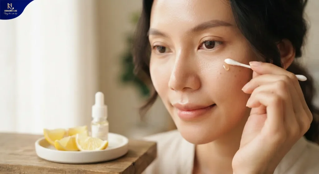 cách trị tàn nhang và làm trắng da, cách trị tàn nhang đơn giản tại nhà