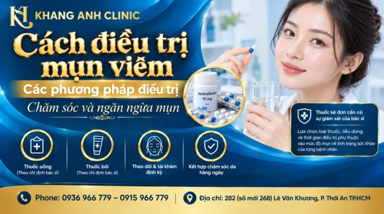 cách điều trị mụn viêm,điều trị mụn viêm,trị mụn viêm