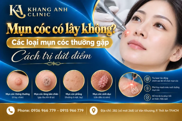 mụn cóc có lây không