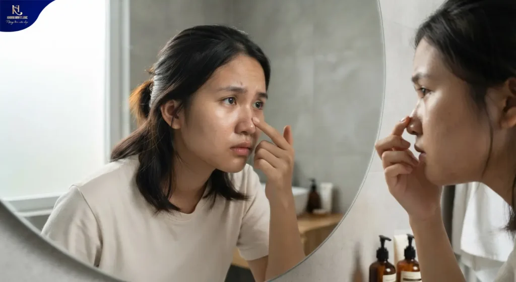 cách trị mụn đầu đen ở mũi hiệu quả, trị mụn đầu đen, mụn đầu đen ở mũi