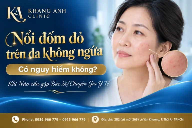 bé bị nổi mẩn đỏ không ngứa, người nổi đốm đỏ, nổi đốm đỏ trên da không ngứa, nổi những mảng đỏ trên da, da xuất hiện đốm đỏ