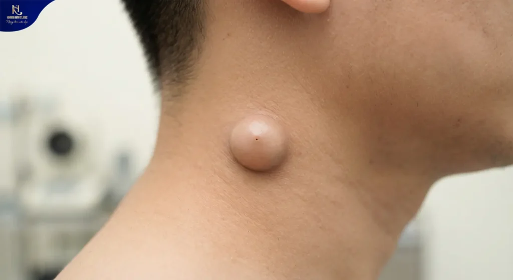 mụn bã đậu,U bã đậu