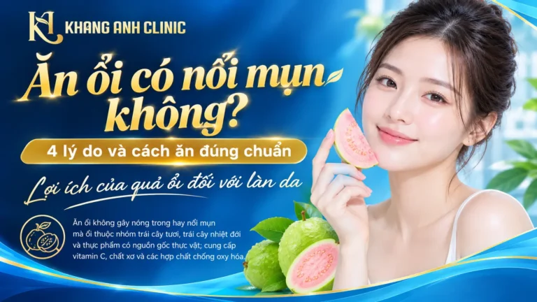 ăn ổi có nổi mụn không