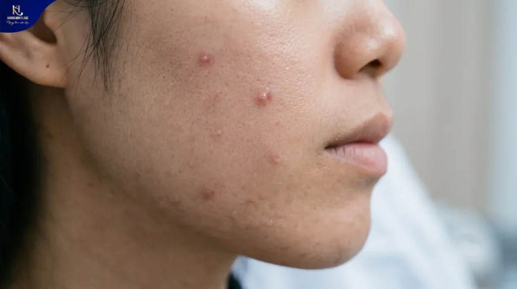 ăn sầu riêng có nổi mụn không
