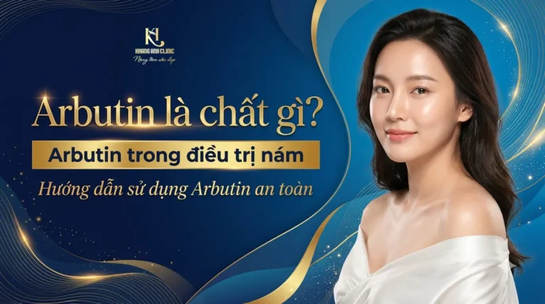 arbutin trong điều trị nám, arbutin là gì, arbutin là chất gì
