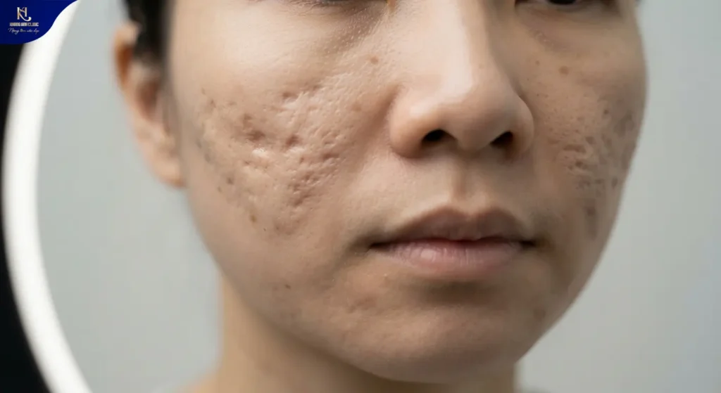 sẹo lõm lâu năm có trị được không