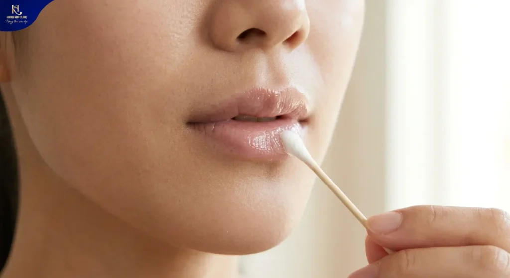 khử thâm môi có lên màu không, có nên khử thâm môi không, khử thâm môi, tẩy thâm môi có tốt không, tẩy thâm môi có hại không, môi thâm phun có lên màu không, có nên tẩy thâm môi