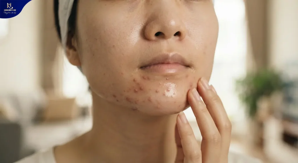 thuốc uống trị mụn nội tiết cho nữ, thuốc uống trị mụn nội tiết